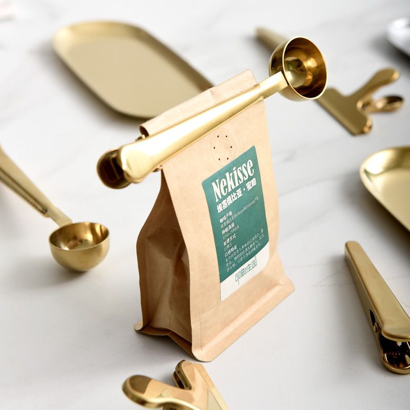 Dosificador de café con pinza Dosificador de café con pinza
